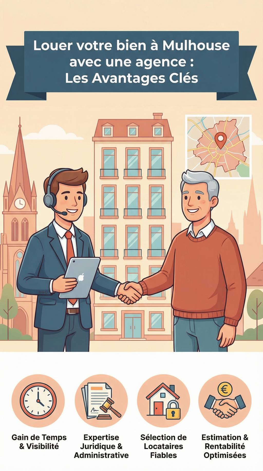 Les avantages de passer par une agence immobilière à mulhouse pour louer votre bien